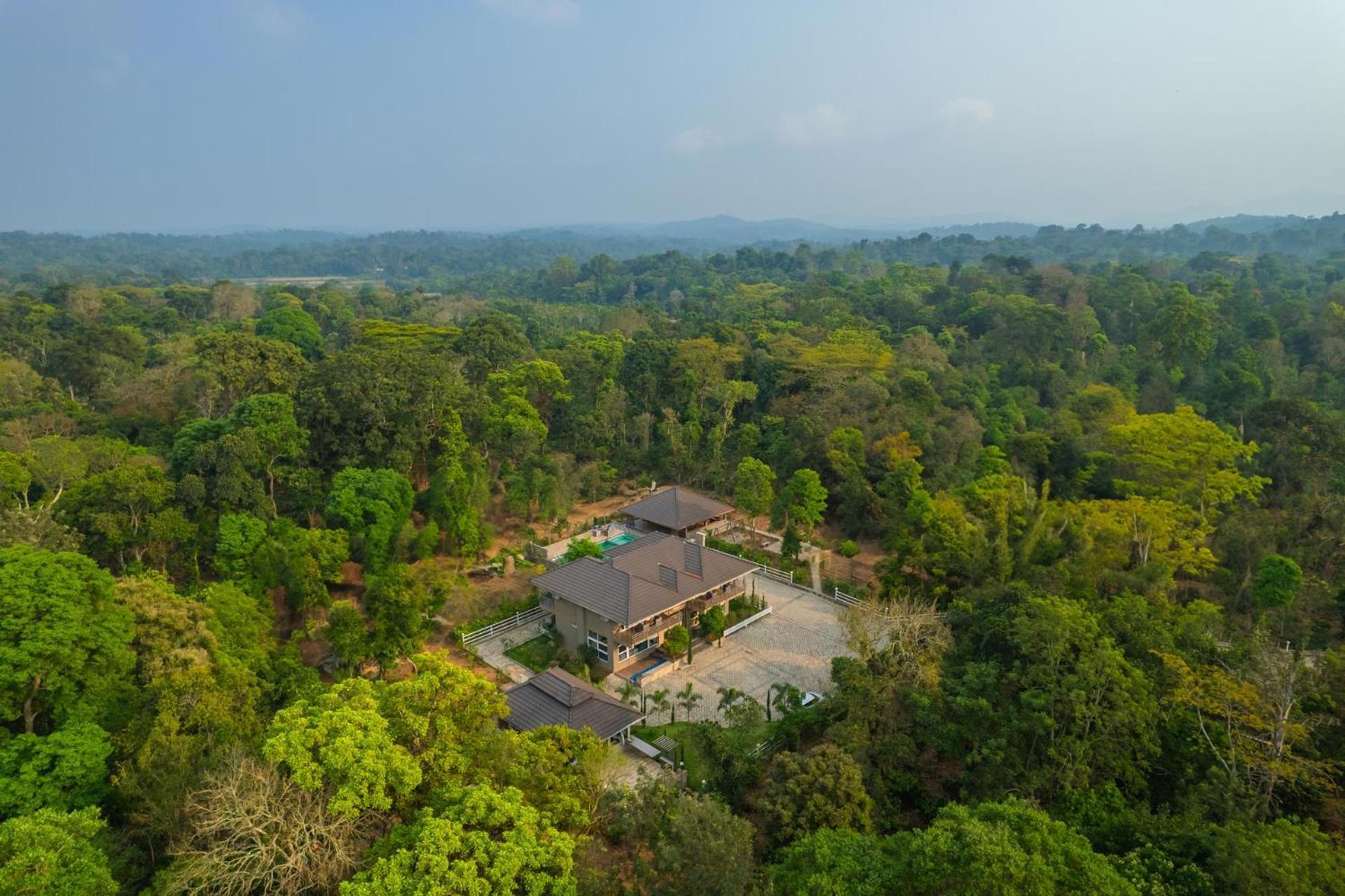 Coffee & Mist Luxury Villa- Comp Breakfast, Pool, Lounge, And Coffee Estate By Stayvista Madikeri Eksteriør billede